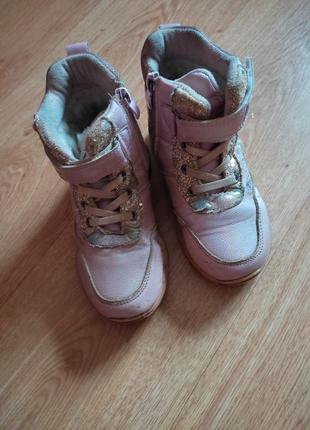 Чобітки кроси ботінки взуття для дівчинки1 фото
