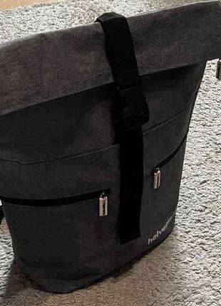 Новий,стильний рюкзак жіночий/чоловічий з секцією для ноутбука helvetia