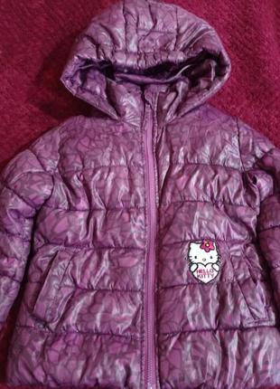 Куртка для дівчинки mexx, р.3-4 роки, 98-104 см. hello kitty