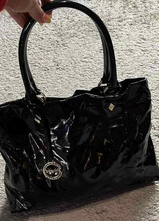 Оригинал.новая,фирменная,итальянская,стильная сумка-шоппер blugirl1 фото
