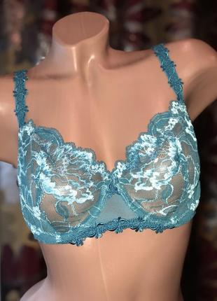 ⭐️ шикарний розшитий бюстгальтер simone perele • 75c ⭐️2 фото