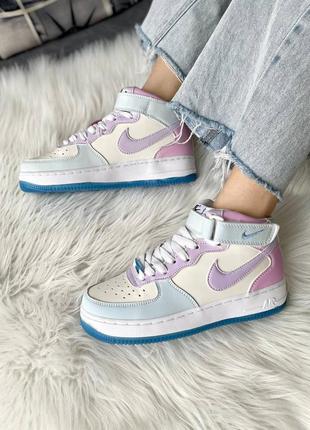 Кросівки nike air force 1 high color changing10 фото