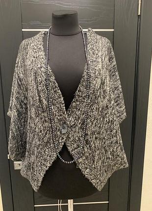 Накидка оверсайз, жилетка, кофта