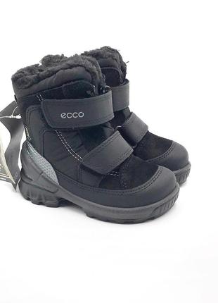 Оригінальні зимові черевики ecco gore-tex