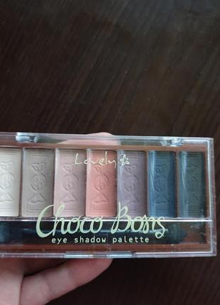 Lovely choco bons палетка теней