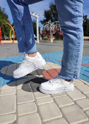 Nike air force 1 pixel white3 фото