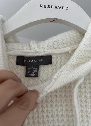 Белое худи primark4 фото