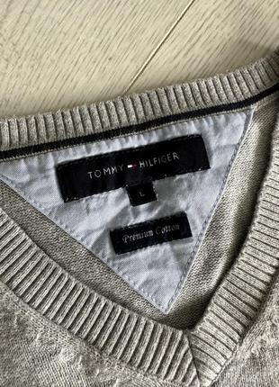 Полувер светр кофта хлопковий zara tommy hilfiger3 фото