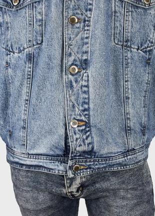 Pioneer вінтажна джинсова чоловіча куртка (100% бавовна)7 фото