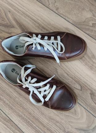 Нові брендові черевики шкіра eur 38 timberland1 фото