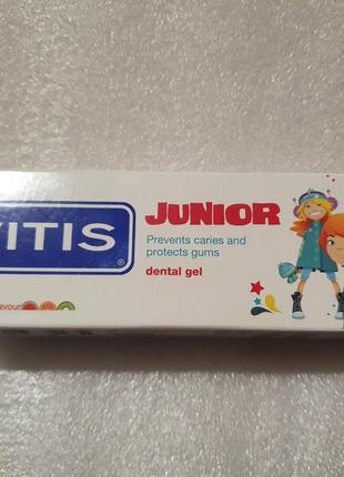 Зубна паста vitis junior 6+