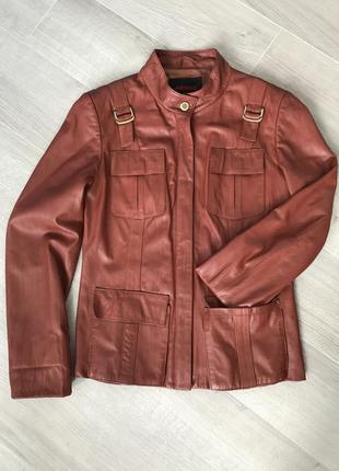 Кожая куртка