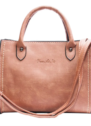 Модная  сумка, сумочка из мягкой экокожи 2 цвета 4504ал1 фото