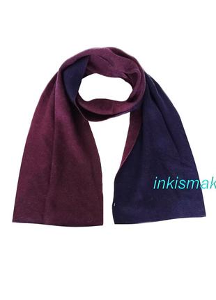 Двухсторонний шарф с шерстью премиум c&a германия