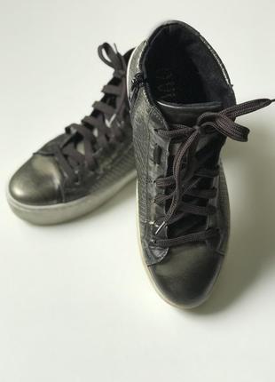 Фірмові черевики кеди натуральна шкіра ovye італія6 фото