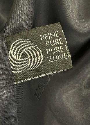 Шерстяной шелковый пиджак жакет бренд  escada винтаж8 фото
