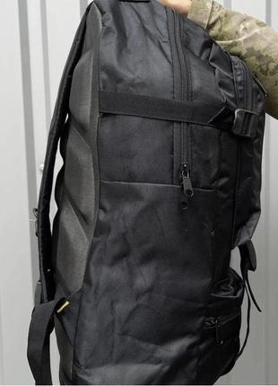 Рюкзак mad чорний матеріал oxford 100% рюкзак на 35 літрів3 фото