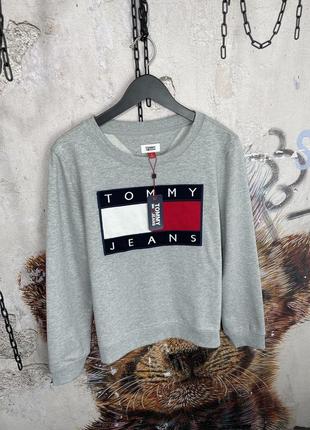 Теплий світшот, кофта, джемпер tommy hilfiger