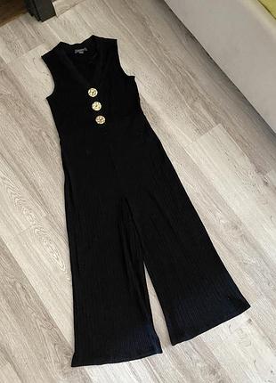 Стильний комбез розмір м primark кюлоти палаццо в рубчик