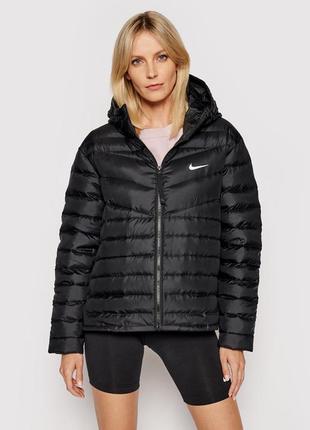 Куртка пуховик женская спорт nike w nsw wr lt wt dwn jkt (cu5094-011) оригинал