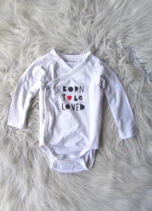 Боди кофта лонгслив с длинным рукавом h&m