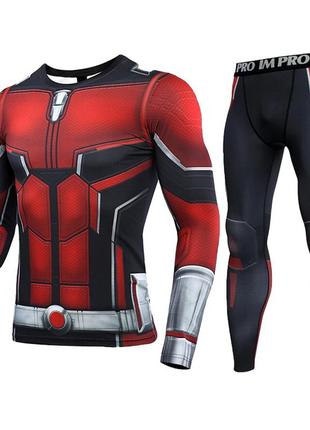 Термобілизна для чоловіків комплект ant man avengers cody lundin marvel adult (3219)