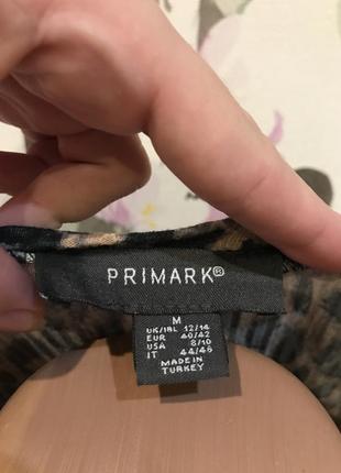 Кофтинка гольф в леопардовий принт primark4 фото