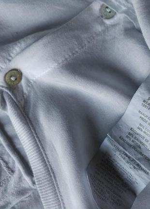 Better rich/затишна поплиновая блуза небесного відтінку від американського бренду за півціни!4 фото