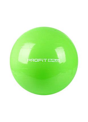 Мяч для фитнеса фитбол ms 0382, 65 см (зелёный)