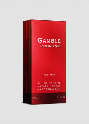 Версія acqua di gio profumo (giorgio armani) «gamble red - intense», 100 мл чоловіча туалетна вода3 фото