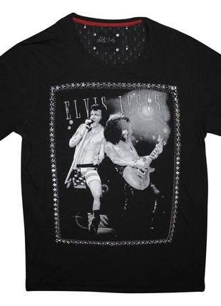 Чоловіча футболка чорна elvis jesus xl m