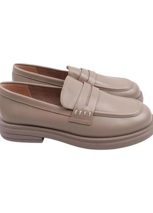 Туфли женские berisstini капучино натуральная кожа