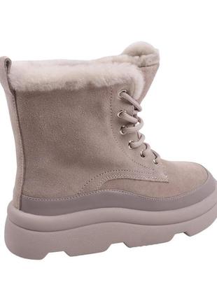 Ботинки женские sorte lady серые натуральная замша, 36