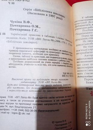 Український правопис в таблицях і схемах чукіна почтаренко навчальний посібник6 фото