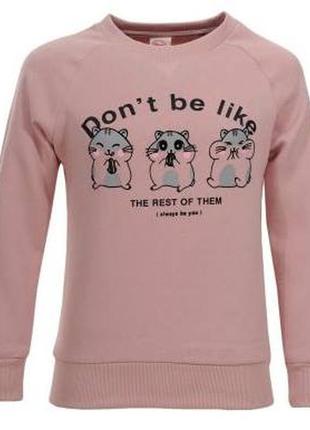 Світшот з начосом для дівчинки