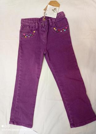 Джинсы сиреневые chico