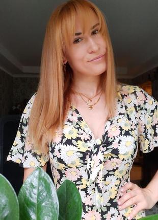 Подвійне кольє серця, золота підвіска, ланцюг2 фото