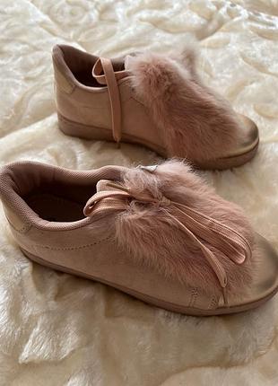 Замшеві кросівки, жіночі сліпони, з натуральної шкіри замш