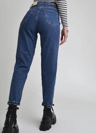 Джинси мом жіночі прямі джинси бойфренди2 фото