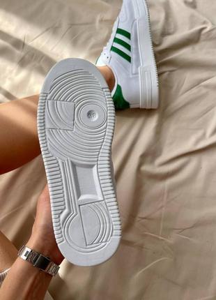 Жіночі кросівки adidas dass-ler white green женские кроссовки адидас5 фото