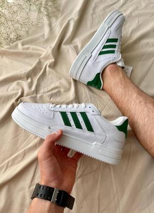 Жіночі кросівки adidas dass-ler white green женские кроссовки адидас1 фото