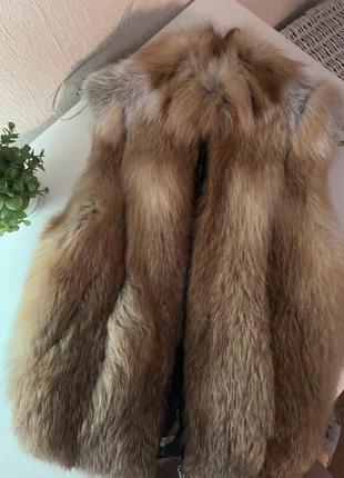 Жилет хутровий натуральний