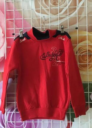 Стильний гольф з начосом для хлопчиків на зростання 104,110