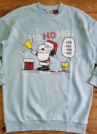 Туника, размер l, цвет голубой