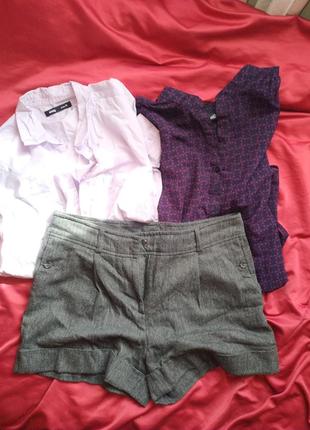 Набір одягу шорти рубашка блузка