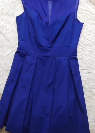 Актуальна сукня плаття кольору електрик розмір m l від werahouse5 фото