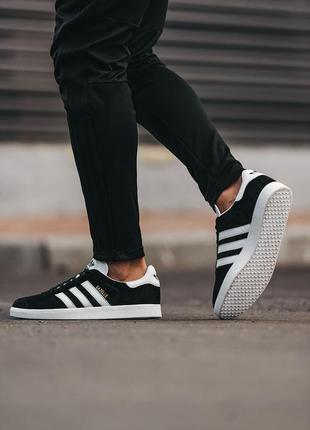 Кросівки адідас газель демісезонні adidas gazelle(36рр - 45рр), кросовки адидас газель чёрные демисезонные6 фото