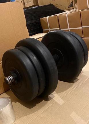 Гантеля 21 кг m-sport розбірна зі змінними дисками7 фото