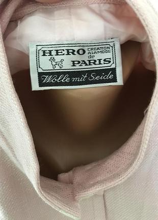 Винтаж hero paris. шёлк шерсть2 фото