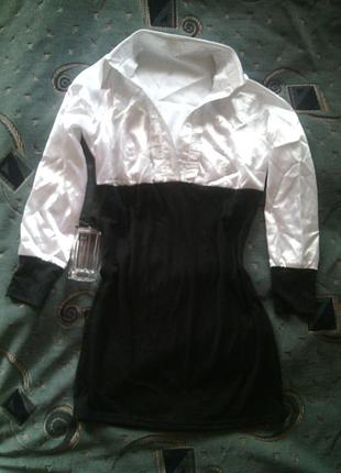 Платье короткое